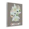 Stupell Industries Kid's Map of Germany Wall Plaque, design by Carla Daly